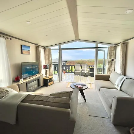 Lodge With Sea & Country Views Newquay  Exterior photo